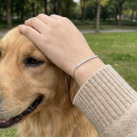 Thumbnail for Bracelet Barre de Cristaux, vue 10