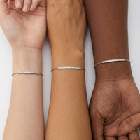 Thumbnail for Bracelet Barre de Cristaux, vue 5