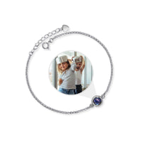 Thumbnail for Photo Projection Bracelet featuring a customizable photo locket from Brother & Sisters, capturing precious memories.