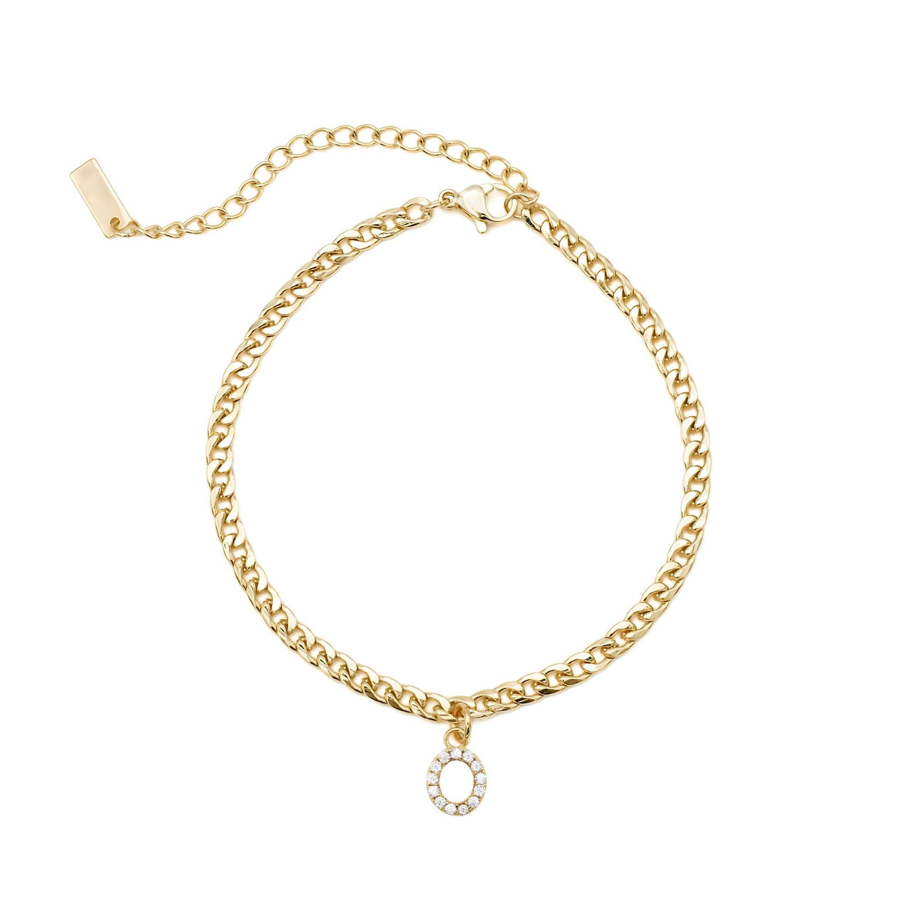 Gold Initial Anklet - Ankle Bracelet - Anklet for Women - Gold Leg Bracelet Anklet O Brother & Sisters