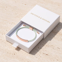 Thumbnail for Bracciale corda — nella scatola regalo, oro rosa | SKU: lanature-rg