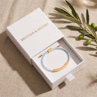 Thumbnail for Bracelet bleu — dans l'écrin cadeau, or | SKU: leciel-g