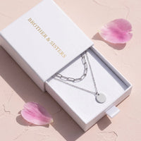 Thumbnail for Layering kette — in der Geschenkbox, Silber | SKU: le-tendance-wg