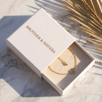 Thumbnail for Gioielli in acciaio — nella scatola regalo, oro | SKU: 11662607-gold