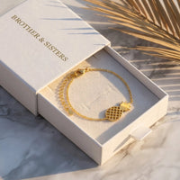 Thumbnail for Bracelet ananas — dans l'écrin cadeau, or | SKU: 9178613-gold
