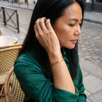 Thumbnail for Armreif gold — getragen im Alltag, Gold | SKU: nftd-g