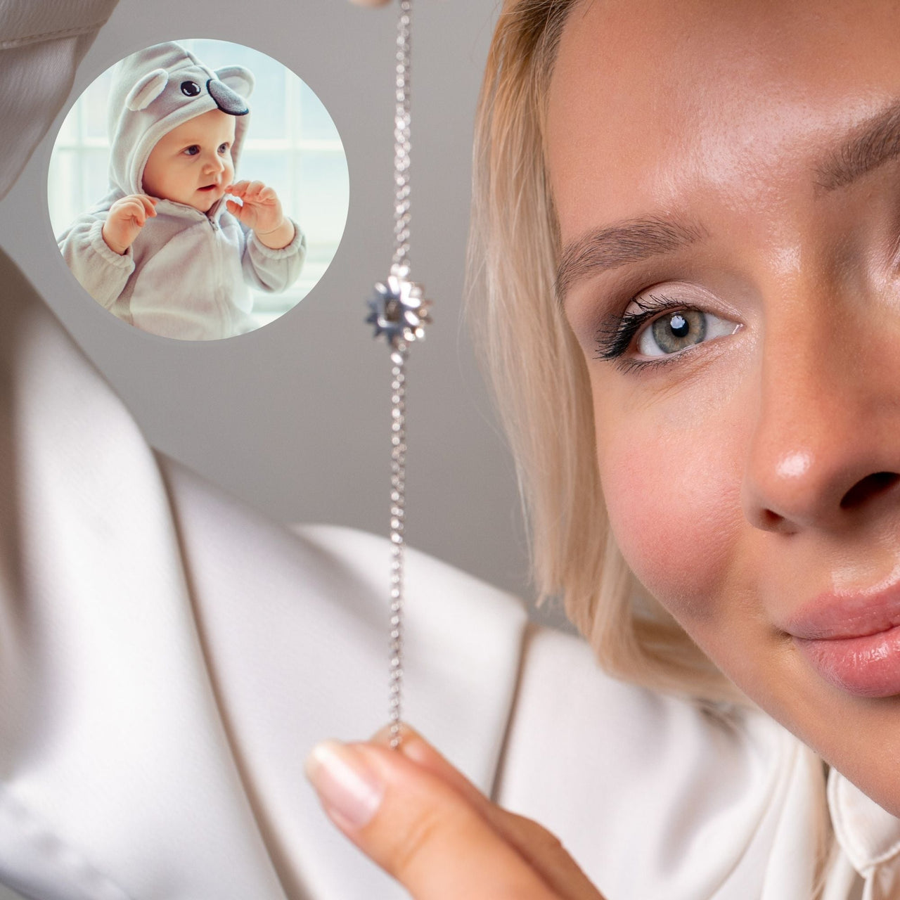 Sun Personalized Photo Bracelet - Personalized Gift for Women - Custom Jewelry for Her - Custom Bracelet Picture - Personalised Photo Gift Bracelet Brother & Sisters