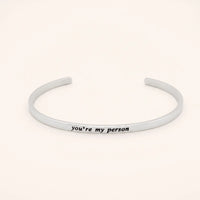 Thumbnail for Armband beste freundin — Produktfoto auf weißem Hintergrund, Silber | SKU: 8174603-silver-color