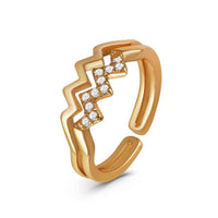 Thumbnail for Anello regolabile — foto prodotto su sfondo bianco, oro
