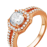 Thumbnail for Edelstahl ring damen — Produktfoto auf weißem Hintergrund, Silber