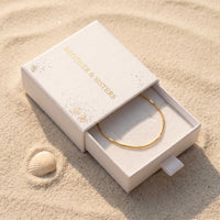 Thumbnail for Sorrento Fußkettchen Gold Schlangenkette