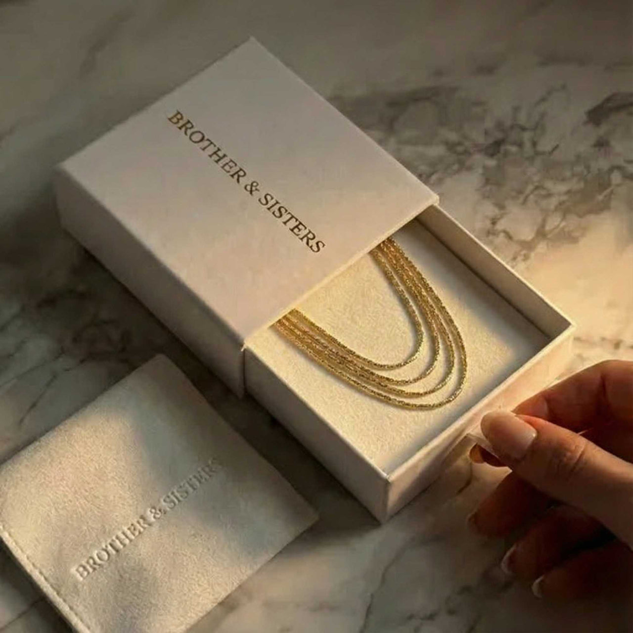 Riviera Mehrreihiger Choker 