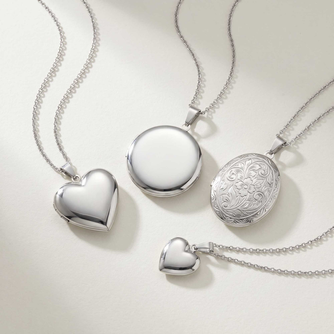 Collier Médaillon Photo Rond