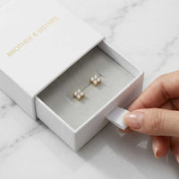 Thumbnail for Boucles d'Oreilles Fleur Cristal