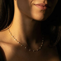 Thumbnail for Weiße Perlen Choker