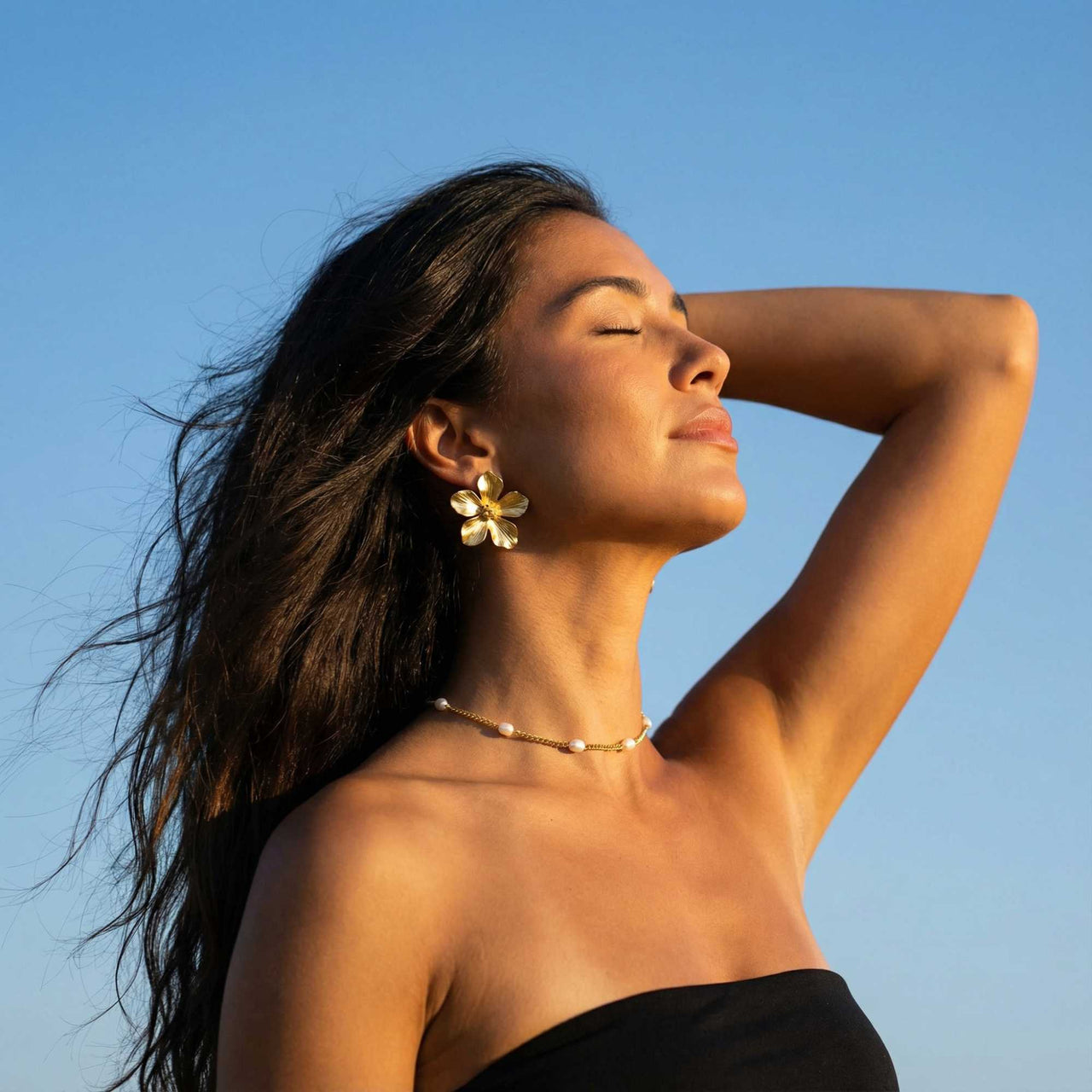 Zarter Perlen Choker