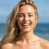 Thumbnail for Kristall Blumen Anhänger Kette