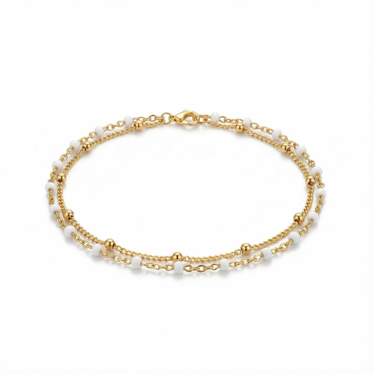 Double White Armband