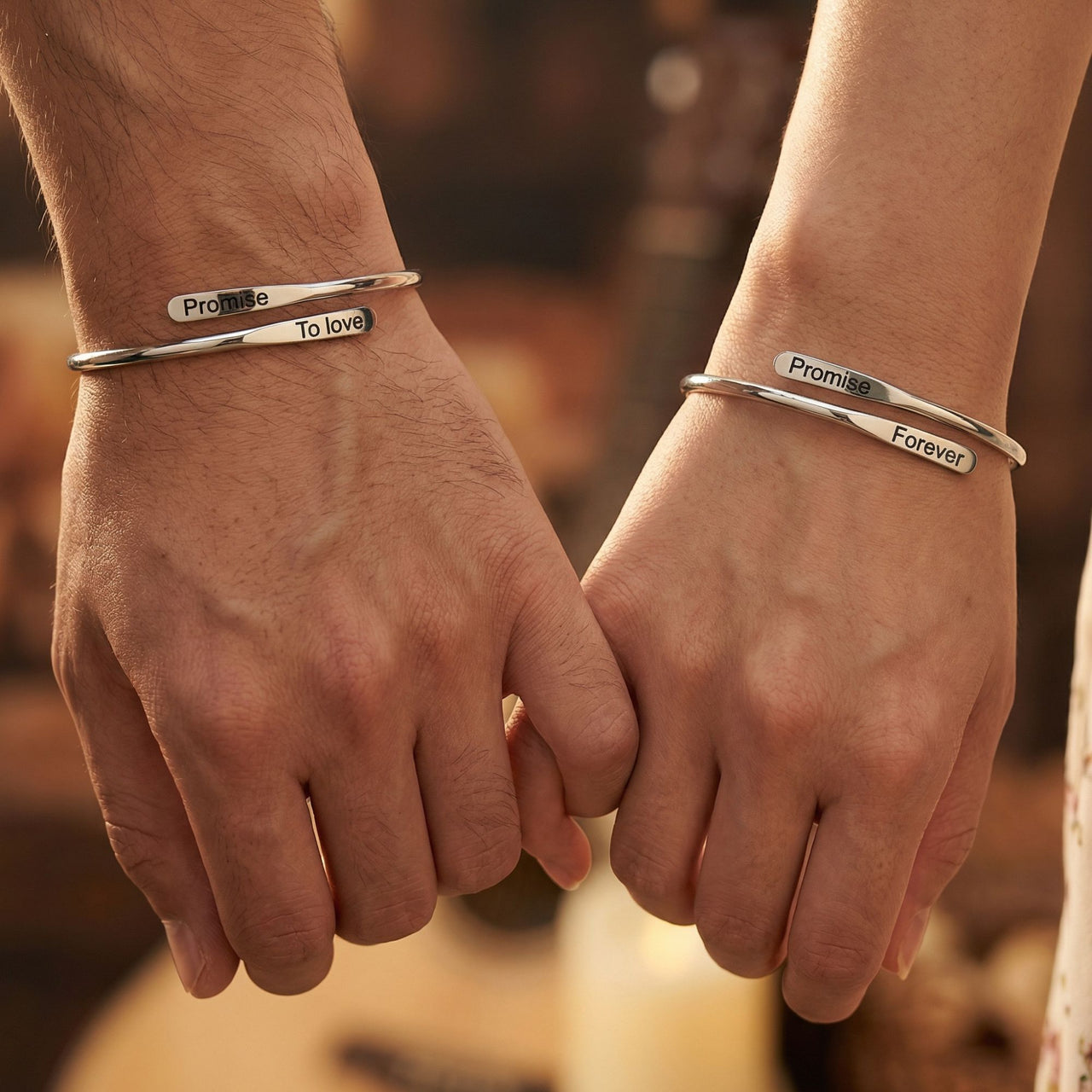 Bracelet Couple Enroulé