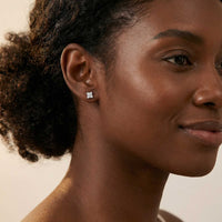 Thumbnail for Boucles d'Oreilles Fleur Cristal