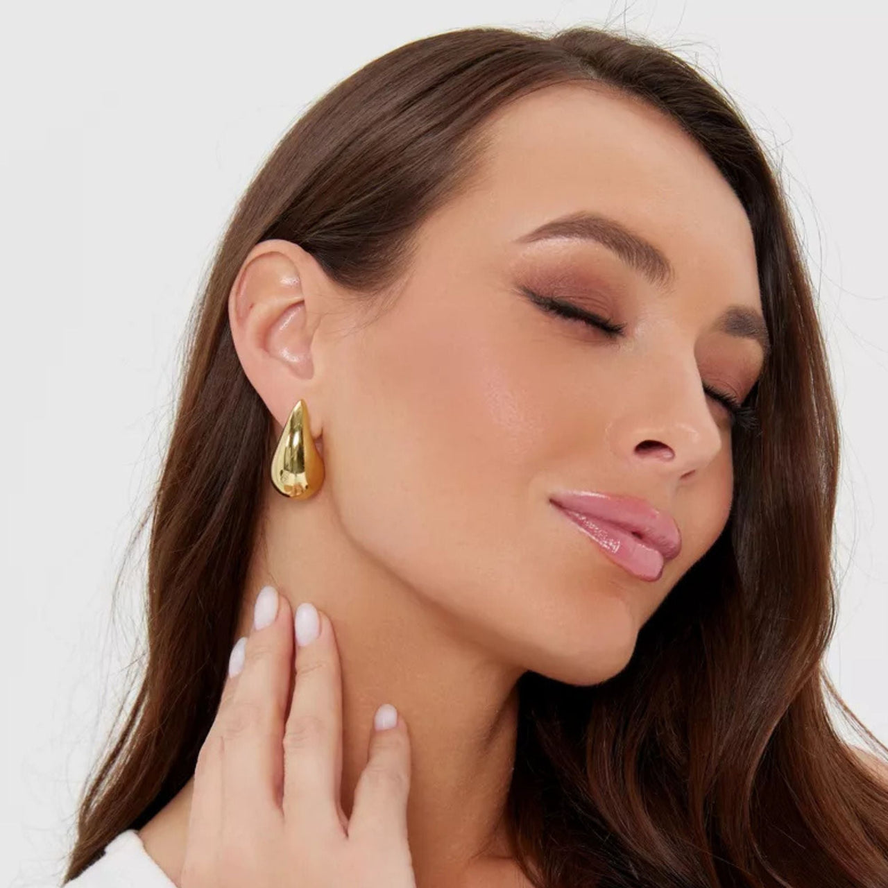 Clous d’Oreilles Goutte Lumi