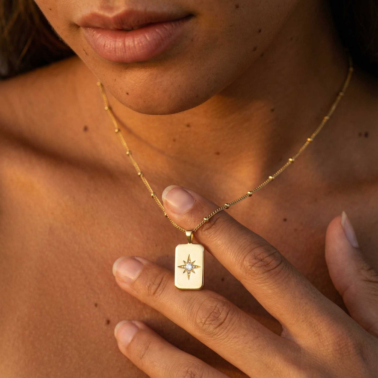 Starlight Anhänger Halskette 