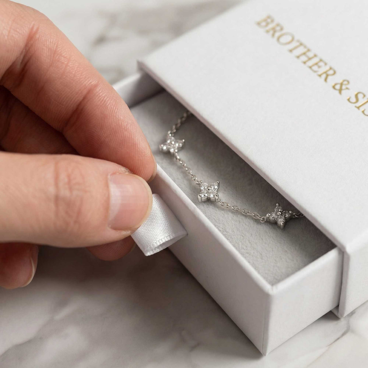 Bracelet Fleur Cristal