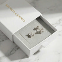 Thumbnail for Boucles d'Oreilles Fleur Cristal