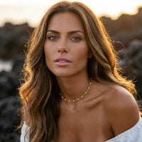 Thumbnail for Weiße Perlen Choker