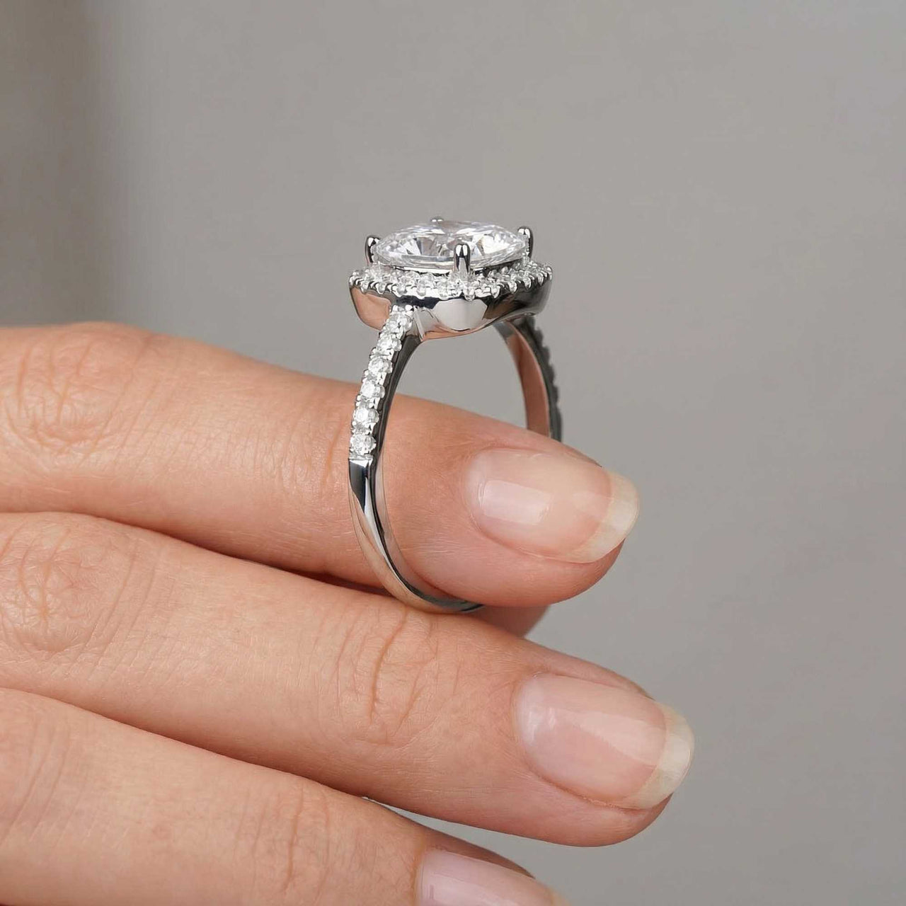 Silberner Zeitloser Ring