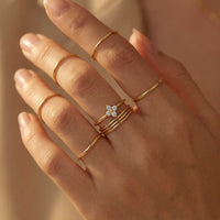 Thumbnail for Bague Fleur Cristal