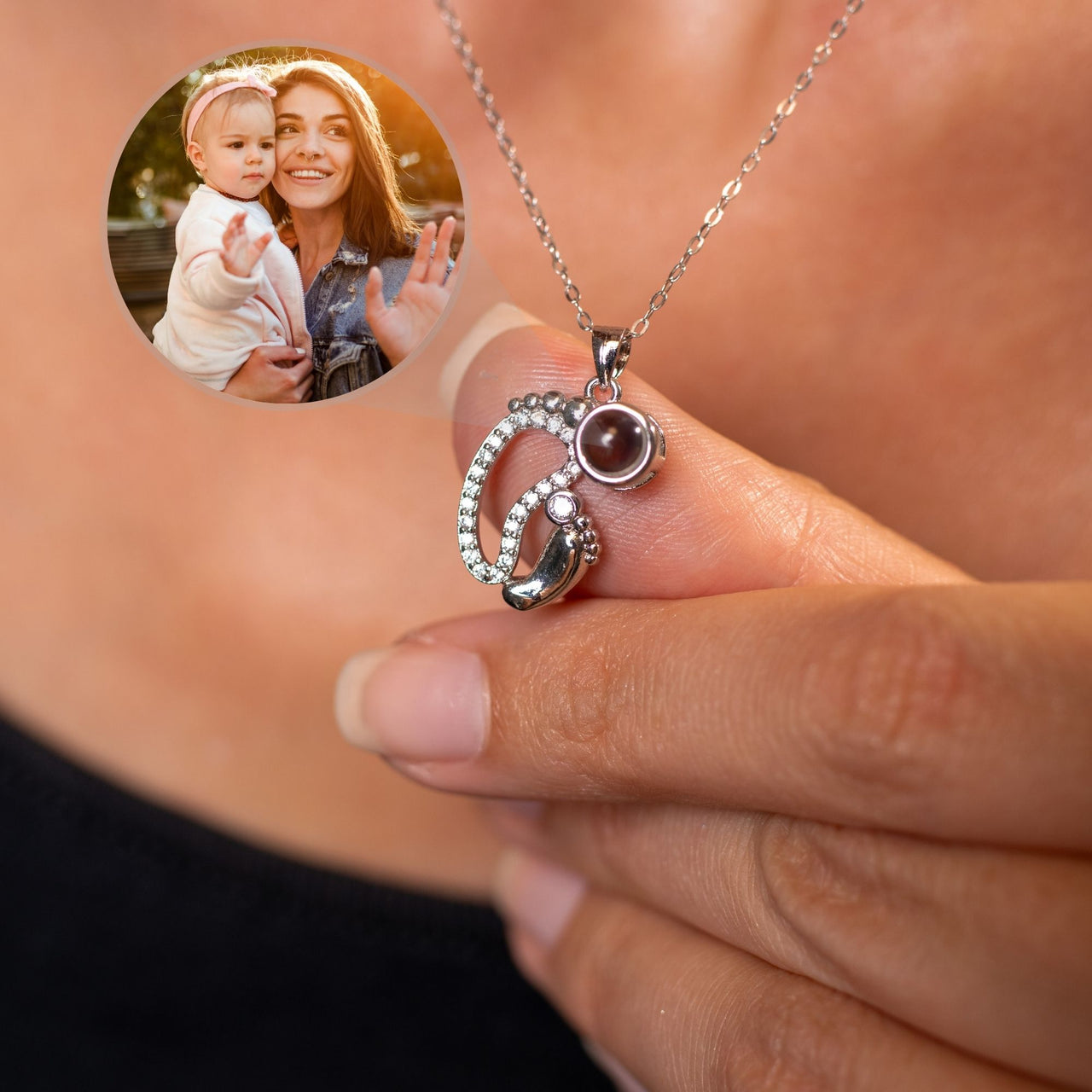 Child Photo Necklace