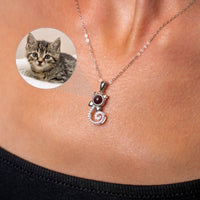 Thumbnail for Kitten Photo Necklace