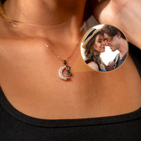 Thumbnail for Lucky Moon Photo Necklace