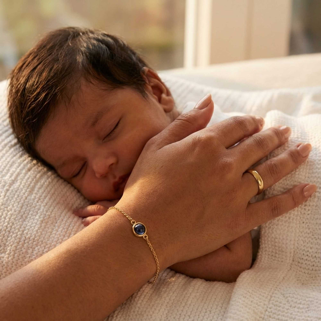 Erinnerungs-Armband Baby | Vom Ultraschall bis Heute