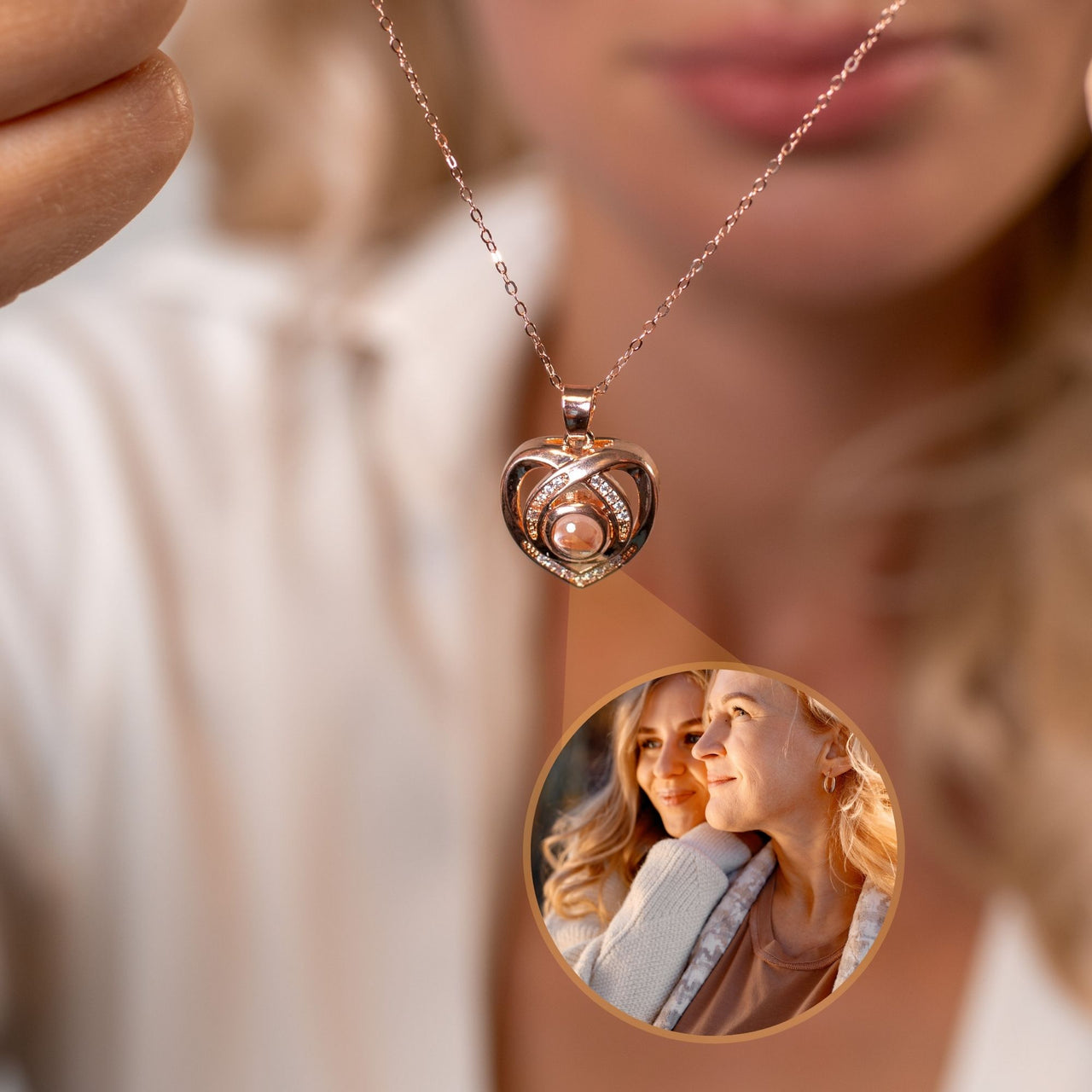 Romance Photo Necklace