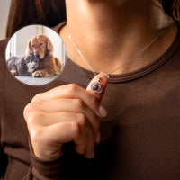 Thumbnail for Duo Photo Necklace