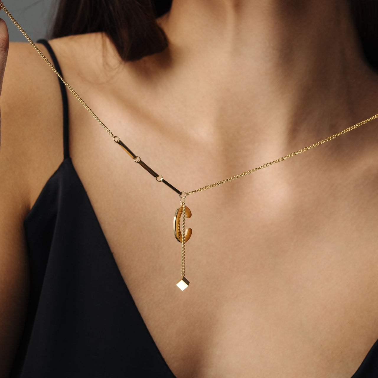 Collier Lettre Simple