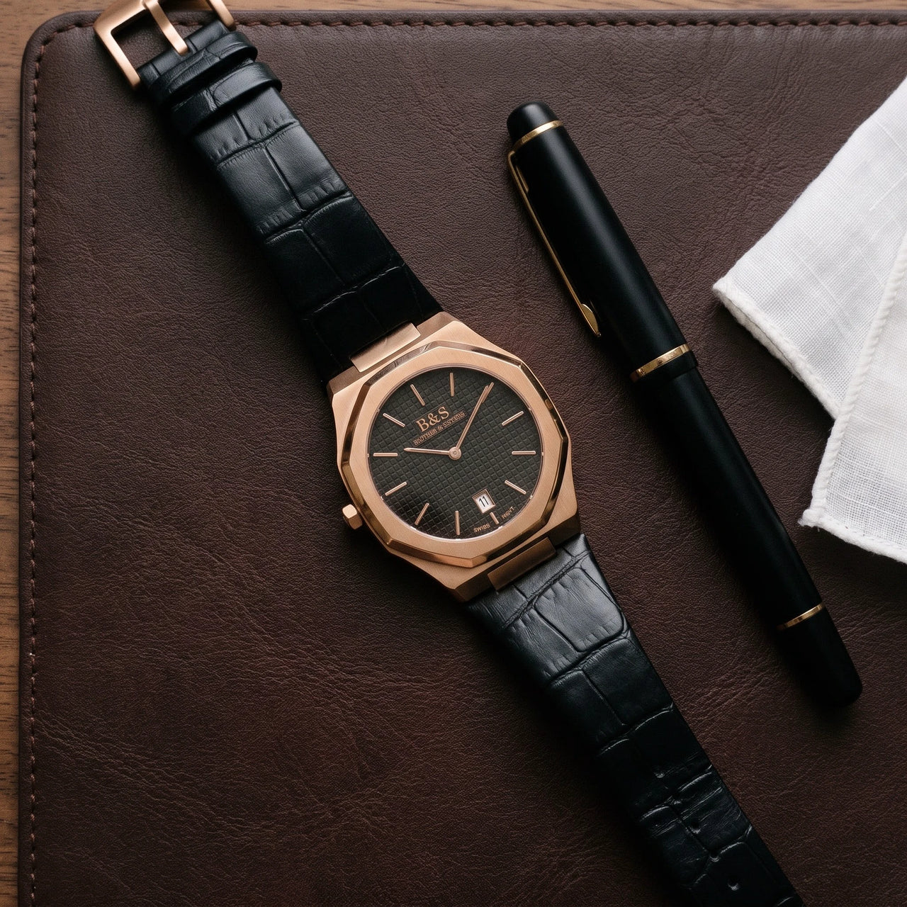 Black King men's watch, product photo – Brother & Sisters (SKU 01122019-black-king)