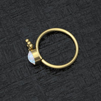 Thumbnail for Divine Nose Ring - Titanium Nose Jewelry - Gold Nose Ring - Nose Piercing Jewelry Nose Ring Brother & Sisters