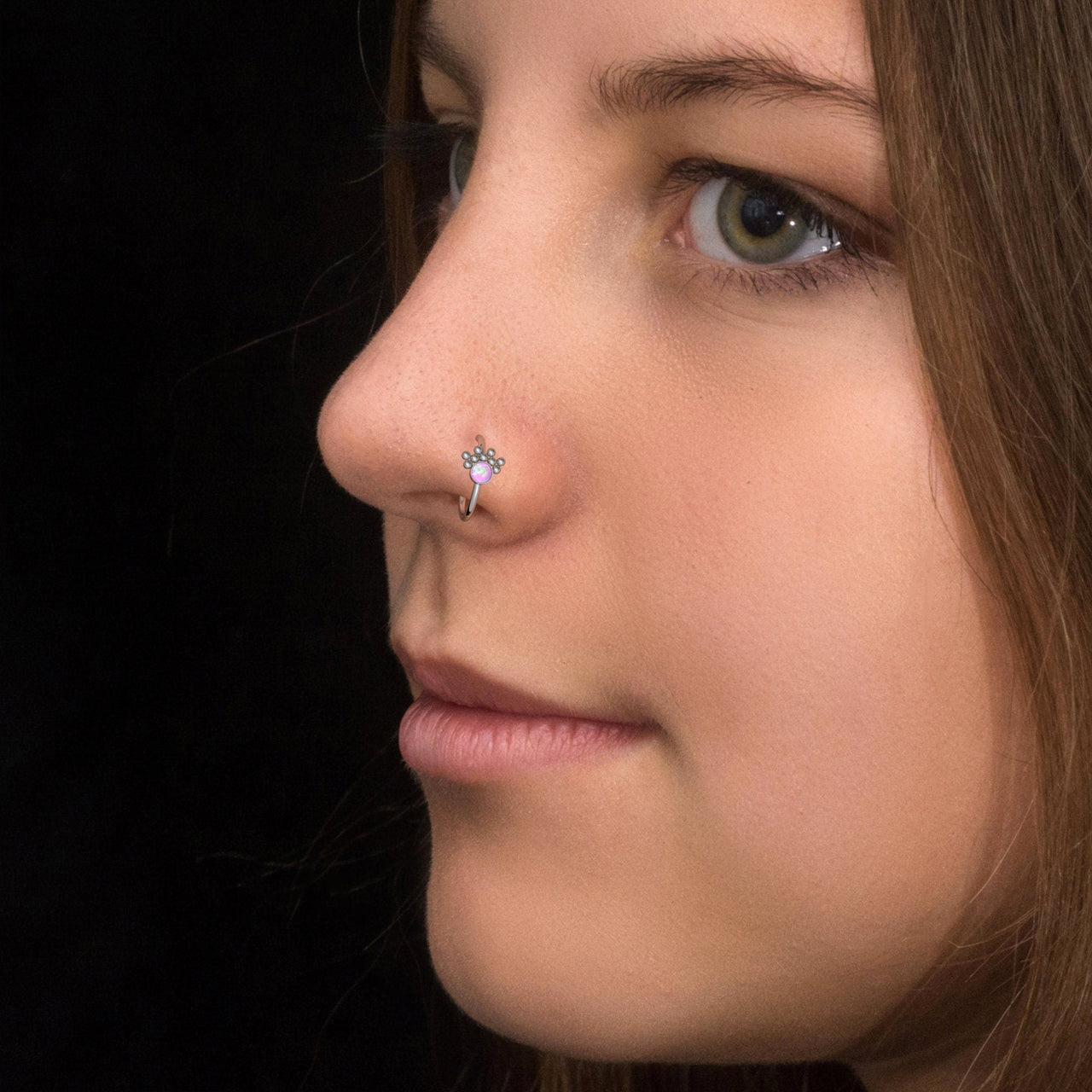 Gleaming Nose Ring