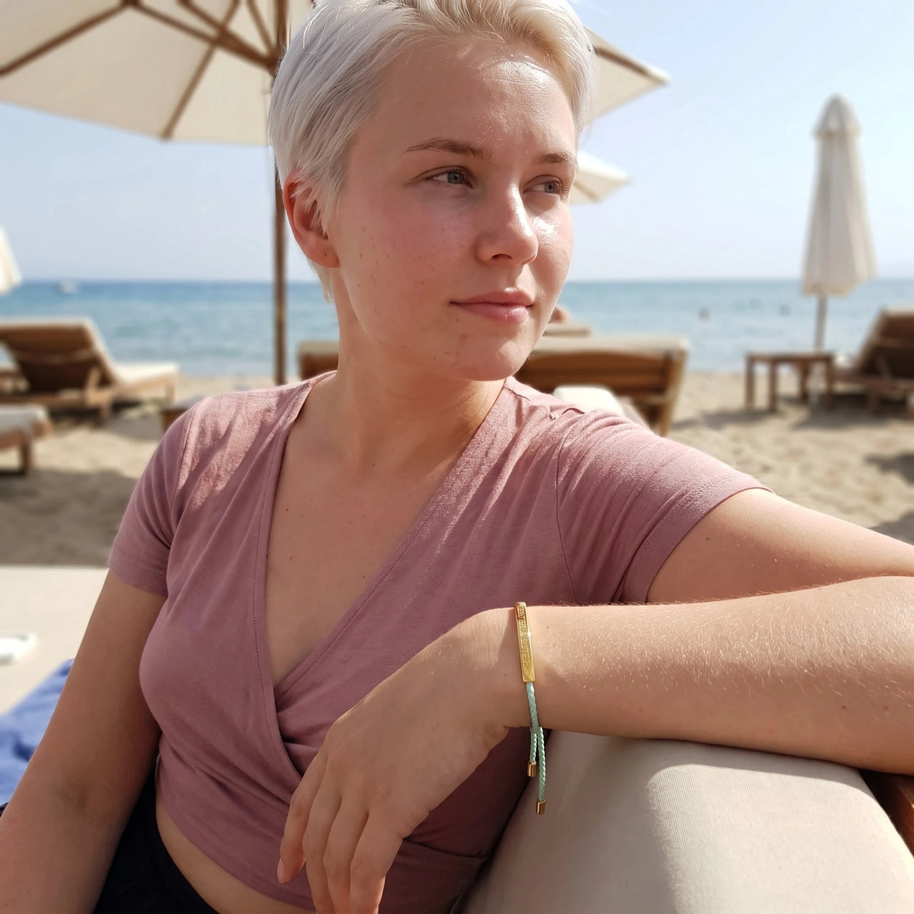 La Menthe, gold bracelet — leisure | SKU: lamenthe-g