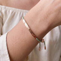 Thumbnail for La Nature, rose gold bracelet — close up | SKU: lanature-rg