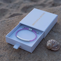 Thumbnail for Le Mauve, silver bracelet — gift box | SKU: lemauve-wg