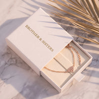 Thumbnail for Bracciale minimal — nella scatola regalo, oro rosa | SKU: 11662607-rose-gold
