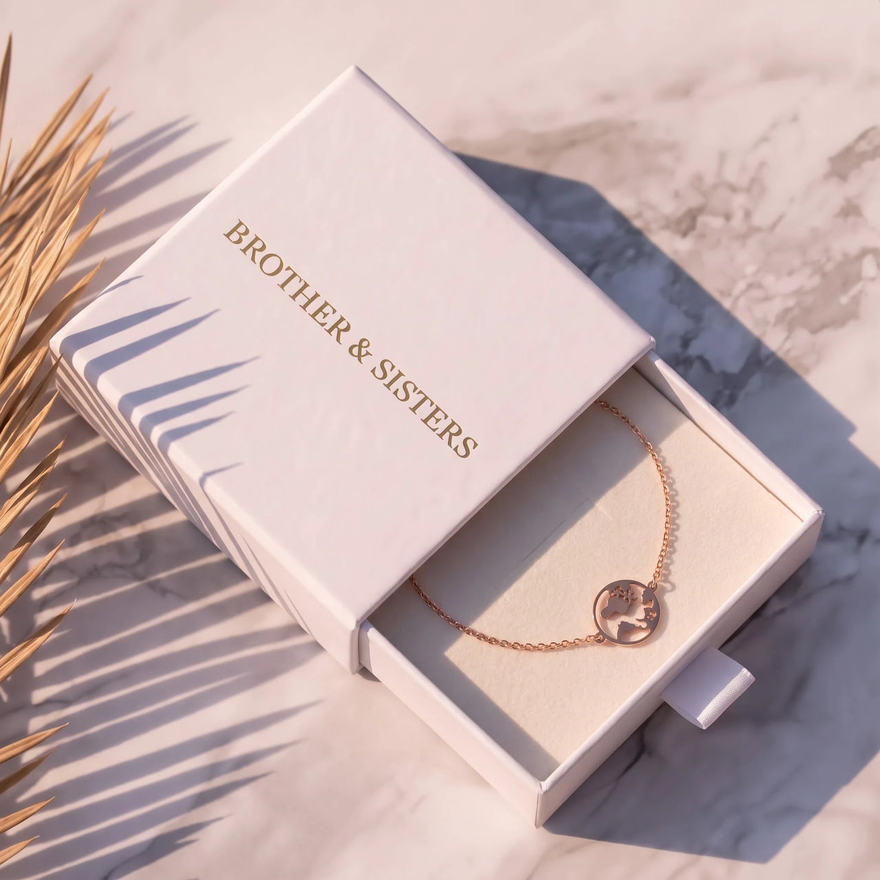 Bracciale viaggio — nella scatola regalo, oro rosa | SKU: 22665062-rose-gold