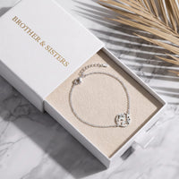 Thumbnail for Bracciale viaggio — nella scatola regalo, argento | SKU: 22665062-white-gold