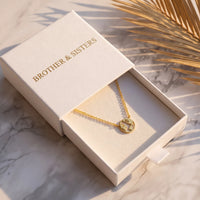 Thumbnail for Collana mappamondo — nella scatola regalo, oro | SKU: 22173453-gold