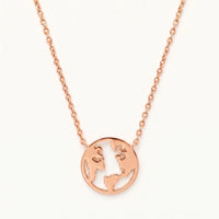 Thumbnail for Collana mondo — foto prodotto su sfondo bianco, oro rosa | SKU: 22173453-rose-gold
