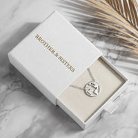 Thumbnail for Collana mondo — nella scatola regalo, argento | SKU: 22173453-white-gold
